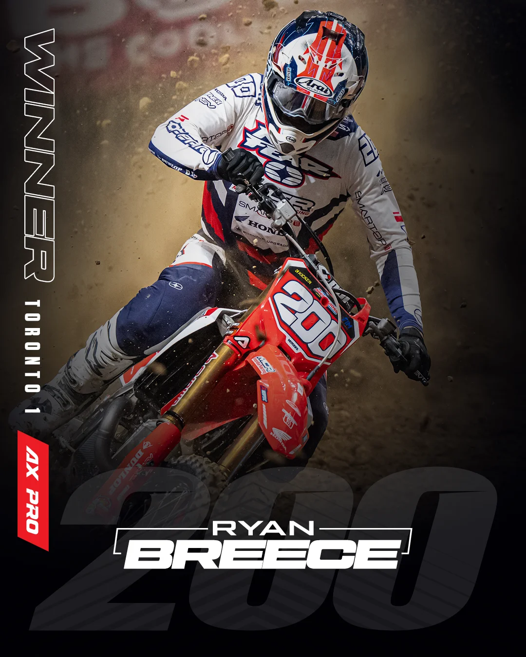 Toronto winner Breece